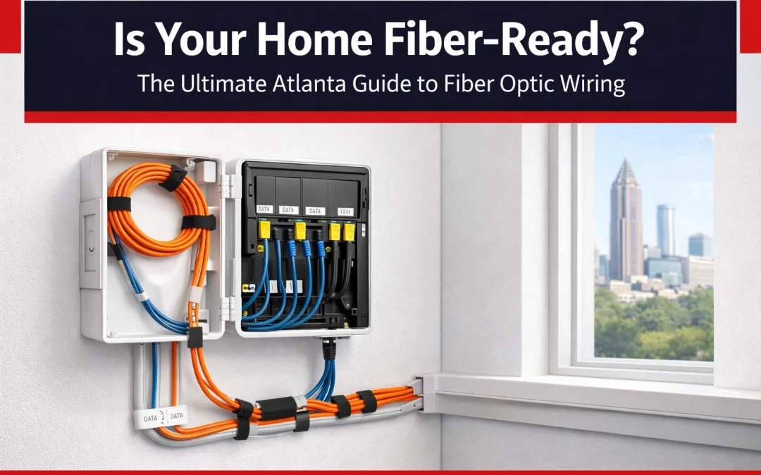 Is Your Home Fiber-Ready? The Ultimate Atlanta Guide to Fiber Optic Wiring